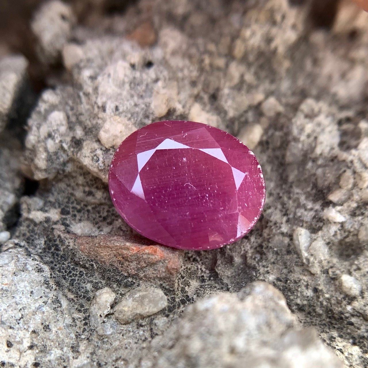 Natural Ruby - 5.65 Carats/6.27 Ratti