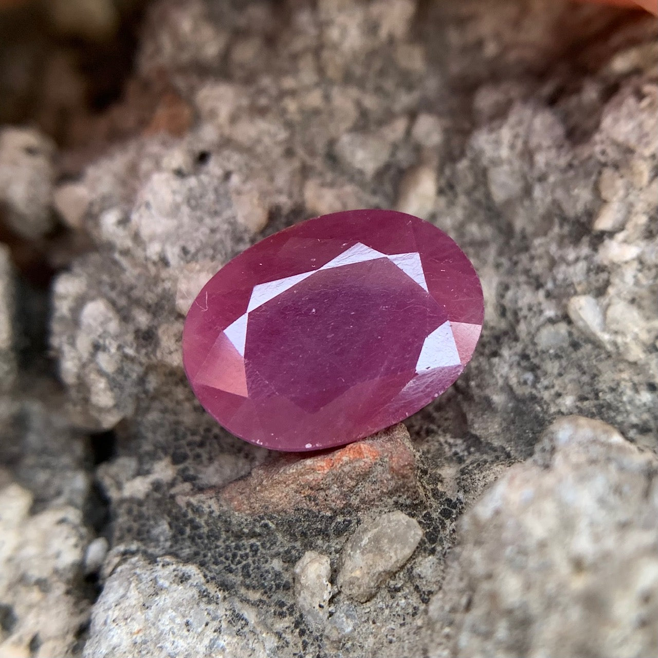 Natural Ruby - 5.75 Carats/6.38 Ratti