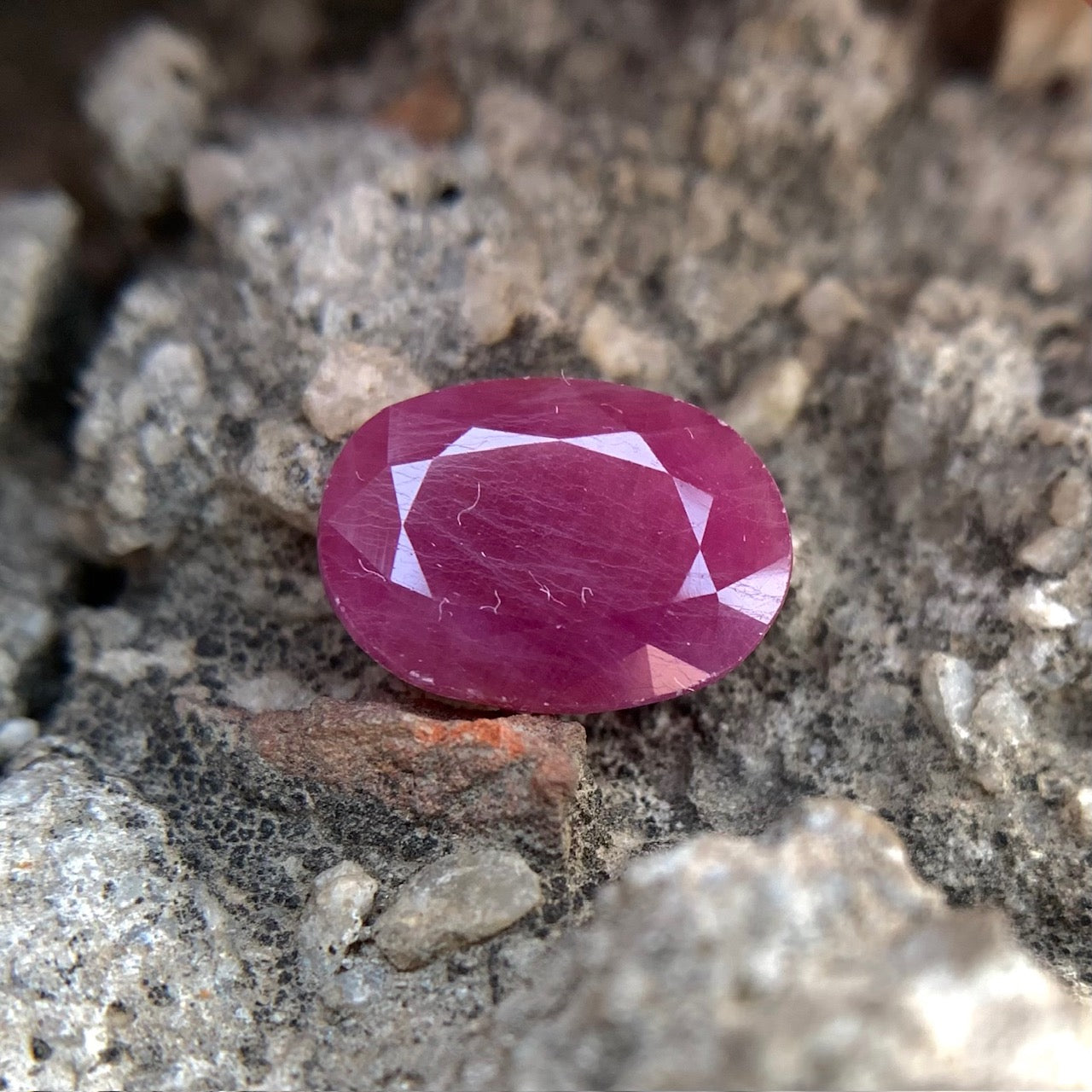 Natural Ruby - 4.35 Carats/4.83 Ratti