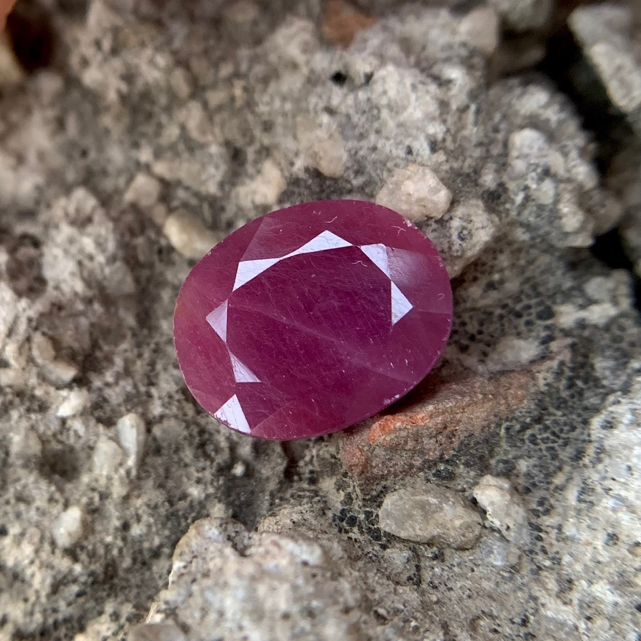 Natural Ruby - 5.70 Carats/6.33 Ratti