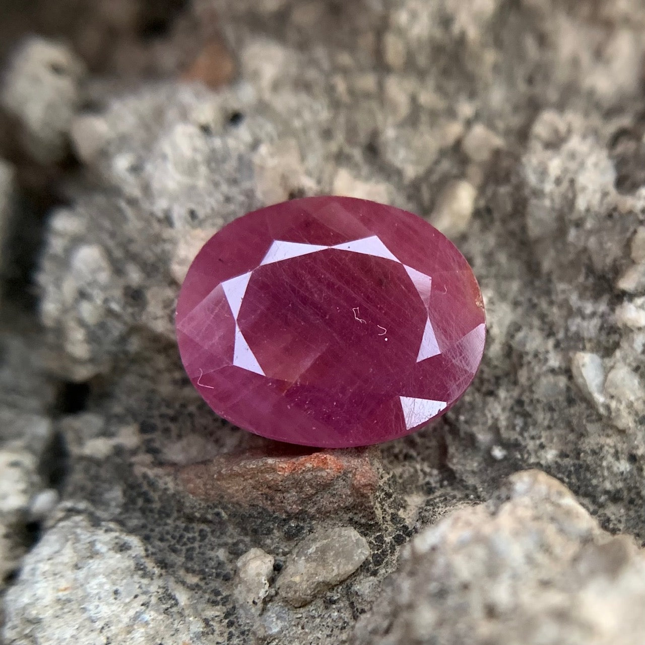 Natural Ruby - 5.65 Carats/6.27 Ratti