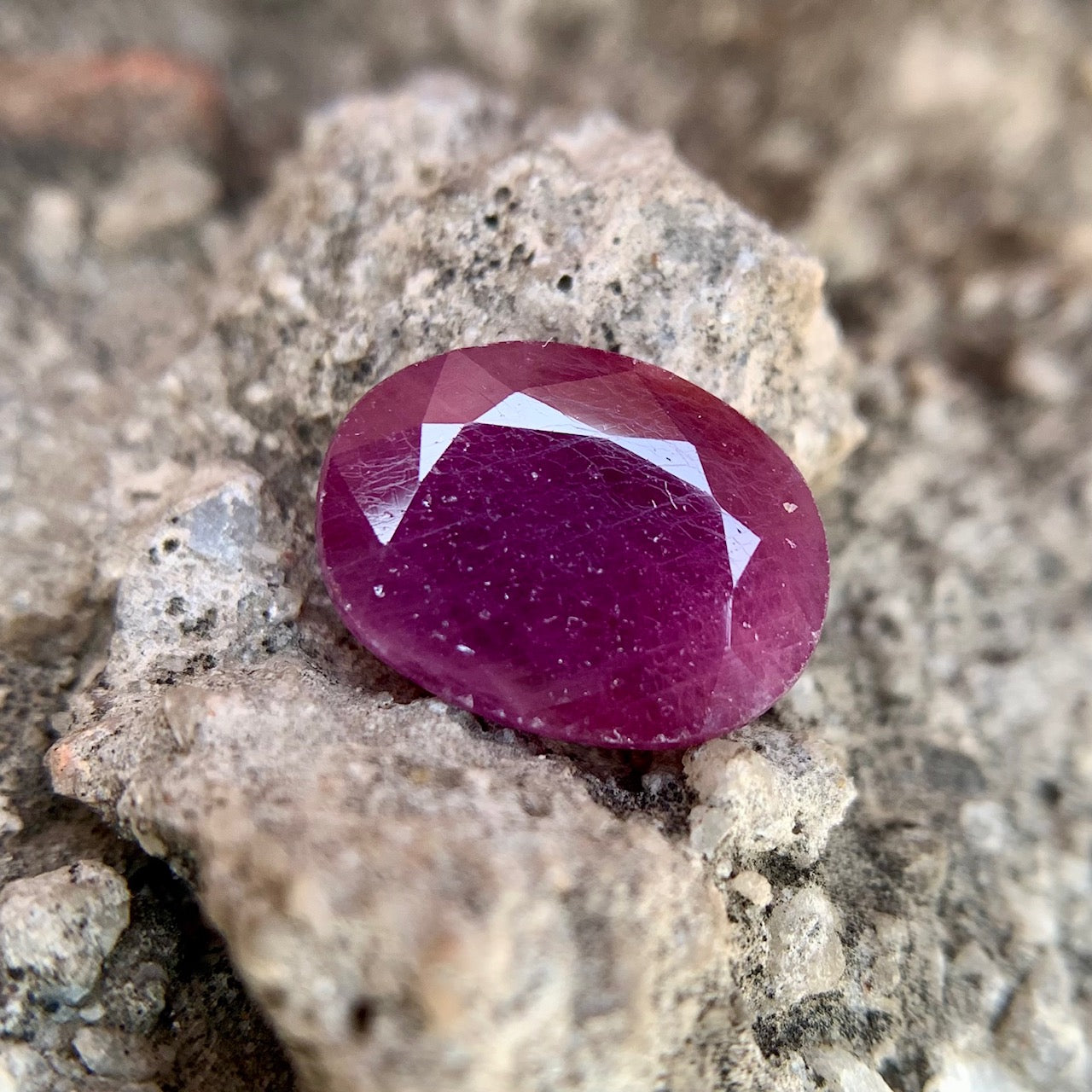 Natural Ruby - 6.50 Carats/7.22 Ratti