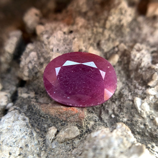 Natural Ruby - 6.50 Carats/7.22 Ratti