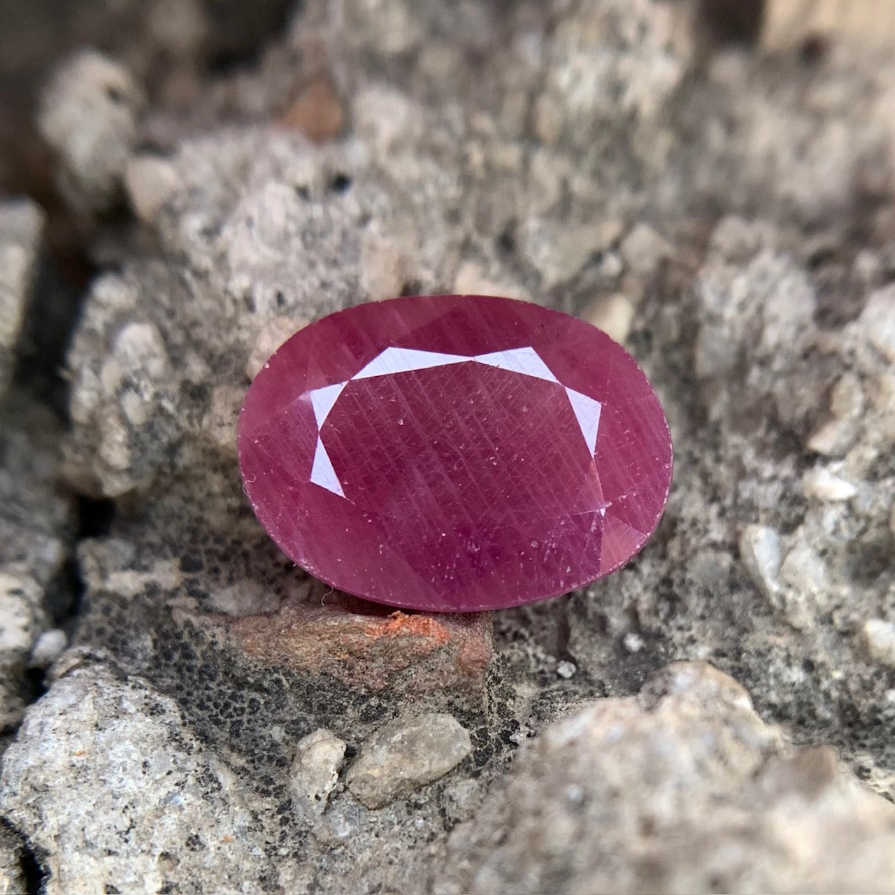 Natural Ruby - 6.70 Carats/7.44 Ratti