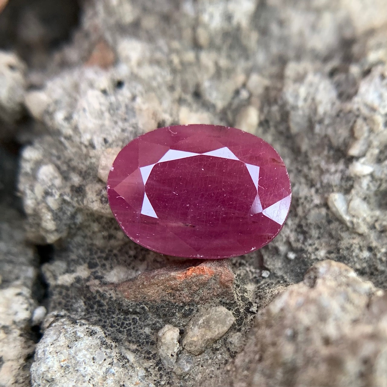 Natural Ruby - 5.70 Carats/6.33 Ratti