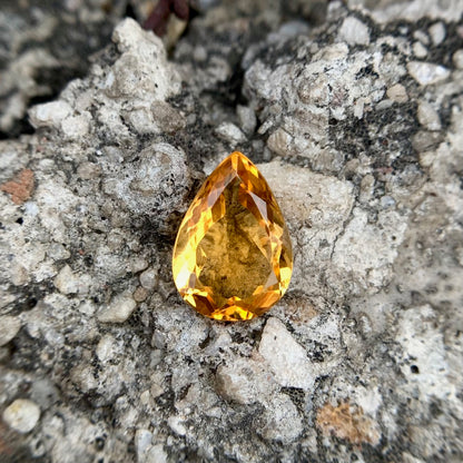 Natural Citrine - 3.33 Carat/3.69 Ratti
