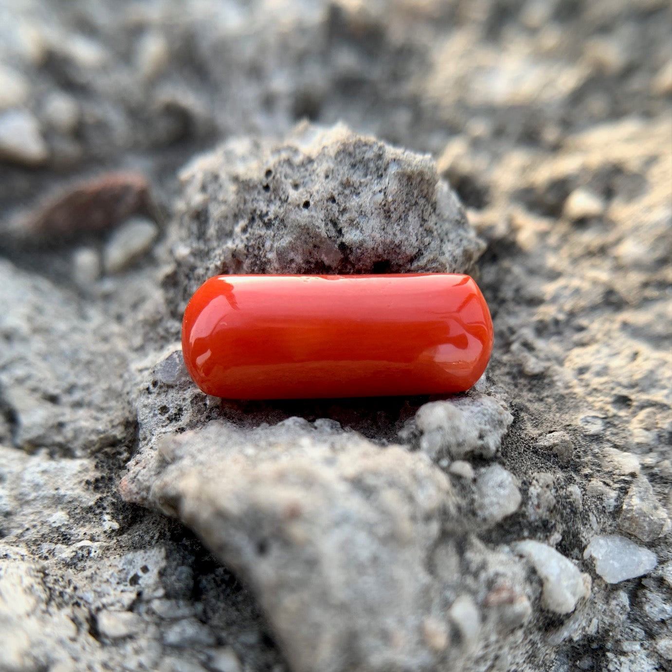 Natural Red Coral - 4.55 Carat/5.05 Ratti