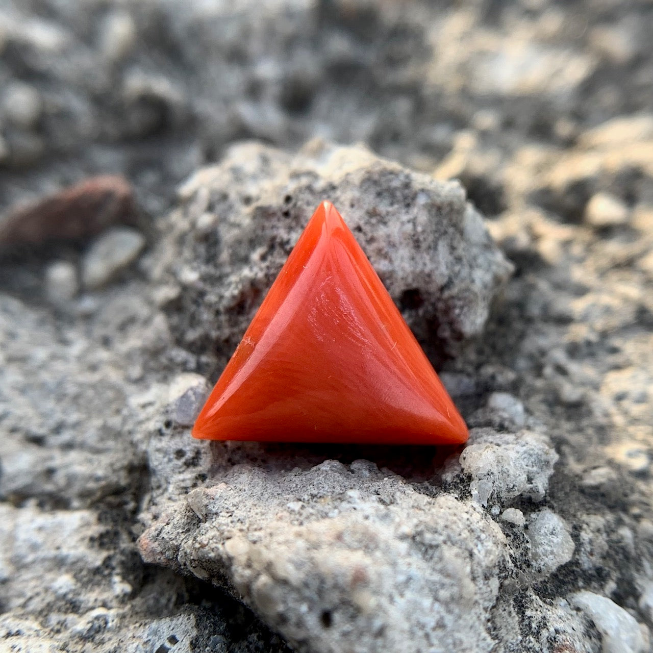 Natural Red Coral - 4.70 Carat/5.22 Ratti