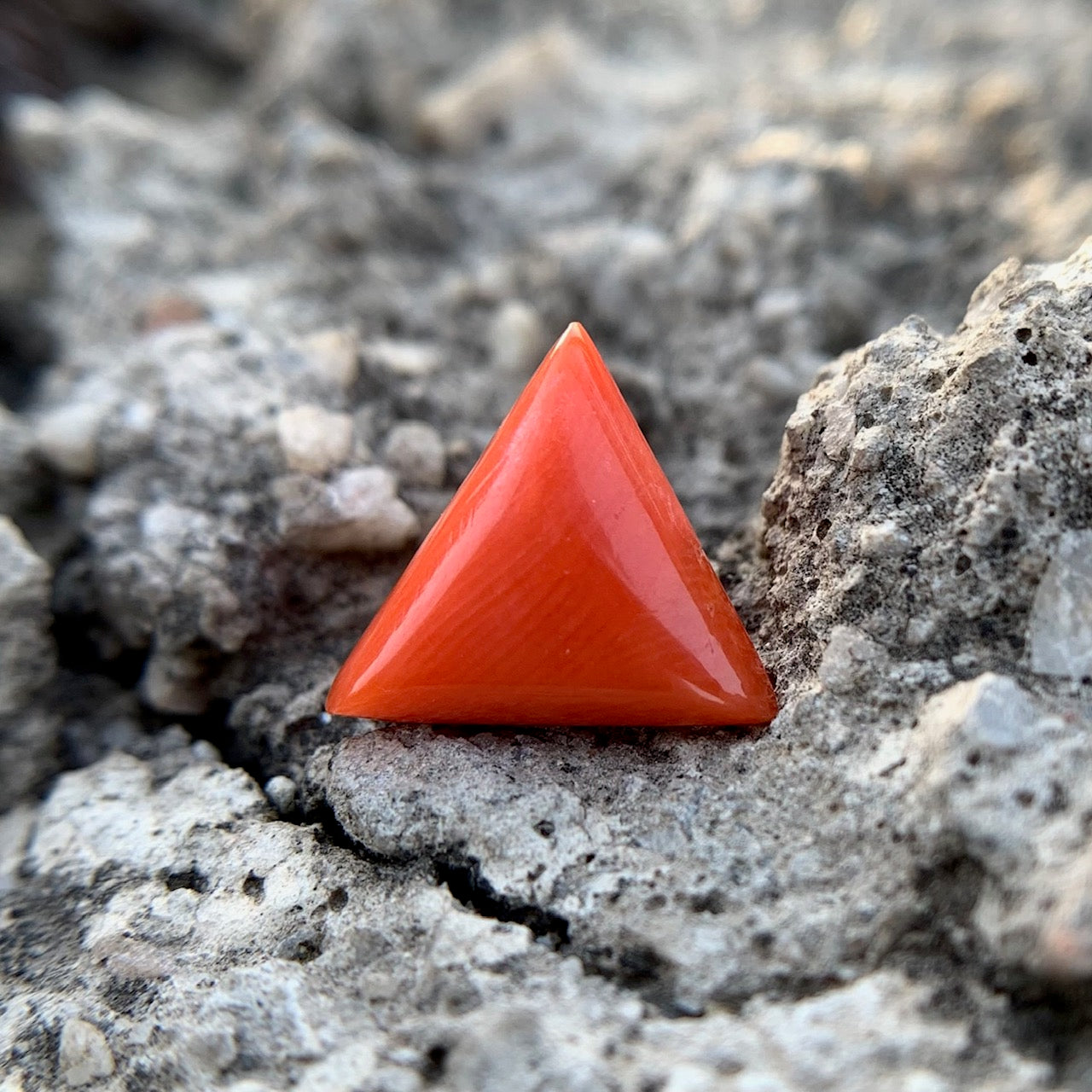 Natural Red Coral - 4.70 Carat/5.22 Ratti