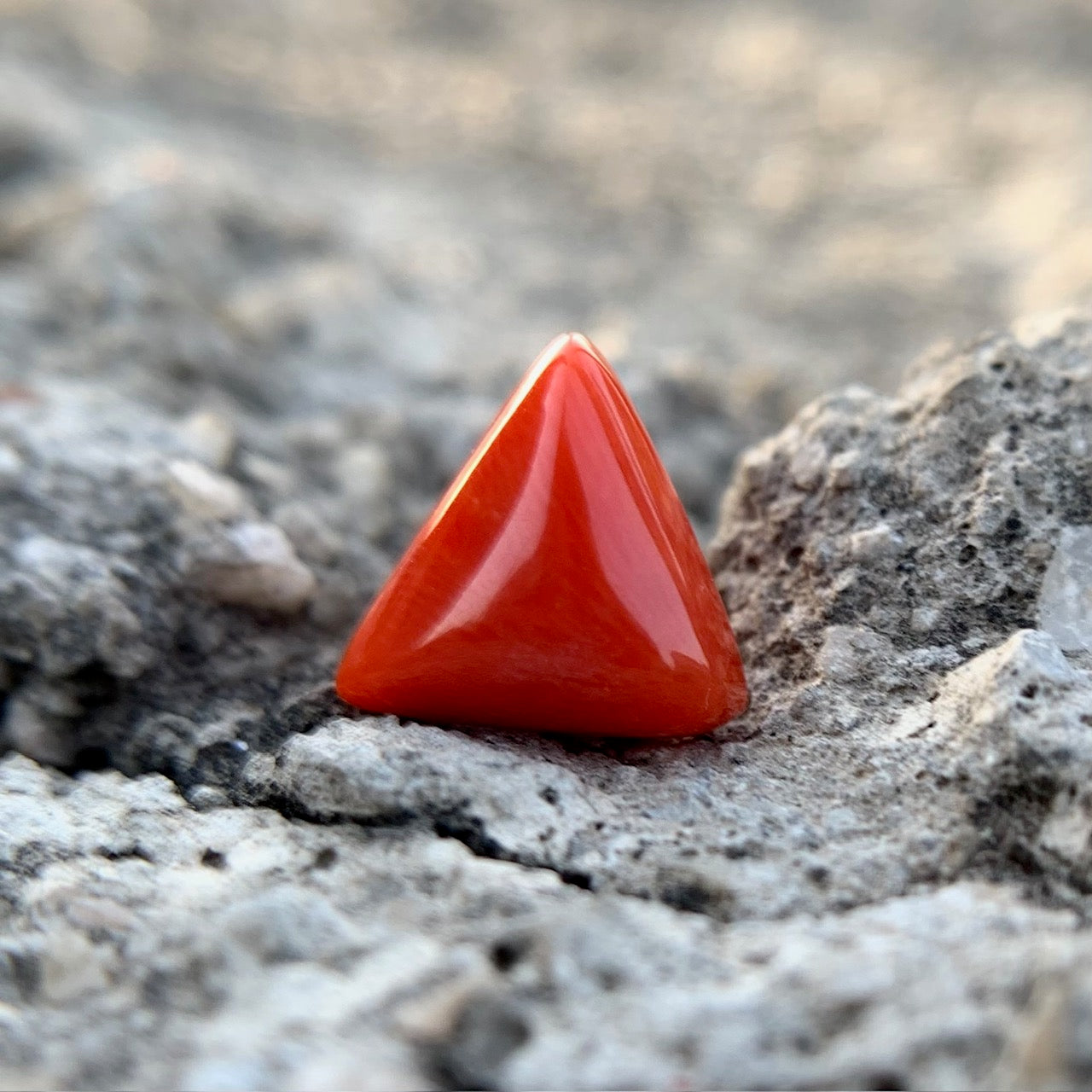 Natural Red Coral - 4.90 Carat/5.44 Ratti