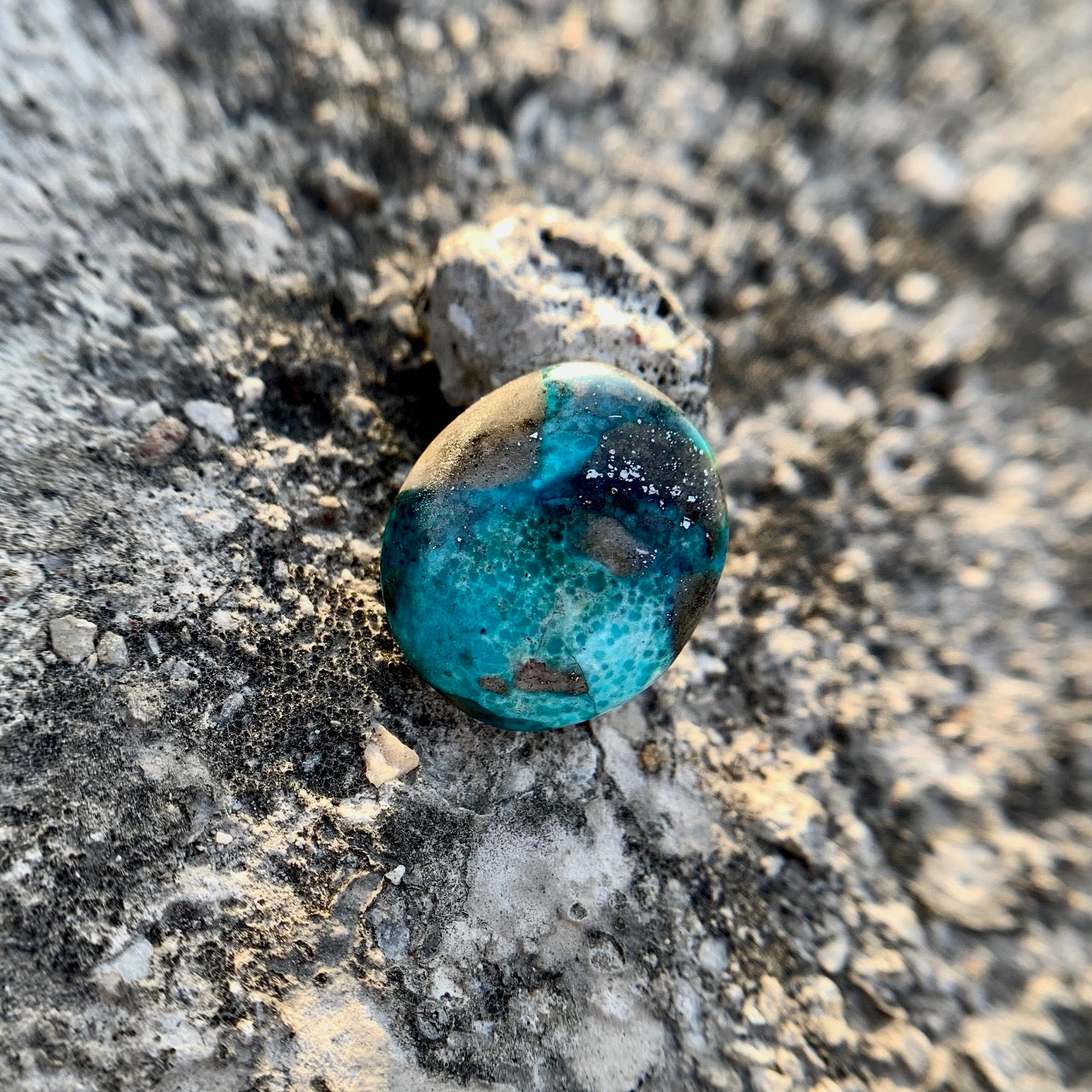 Natural Turquoise - 16.50 Carat/18.31 Ratti