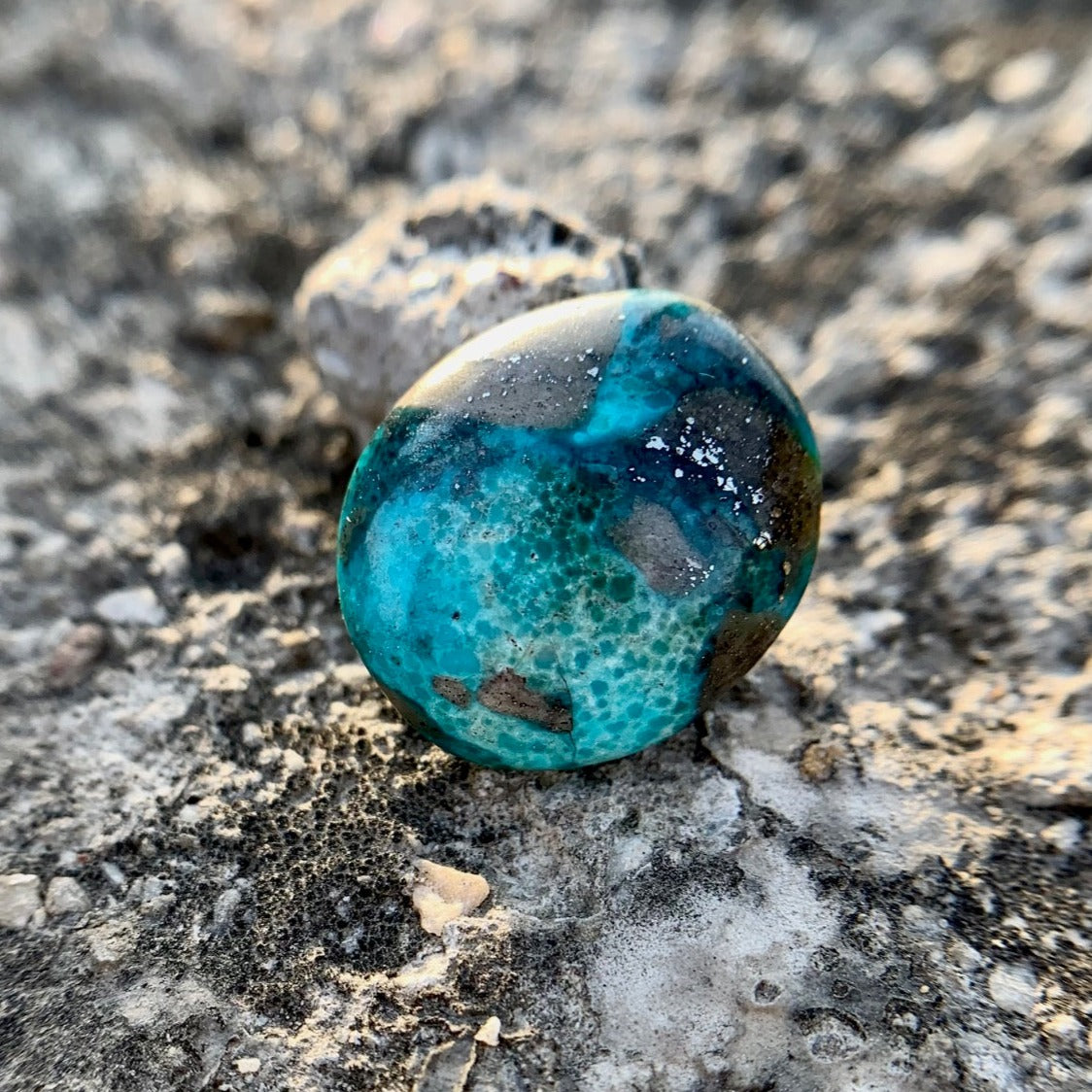 Natural Turquoise - 16.50 Carat/18.31 Ratti