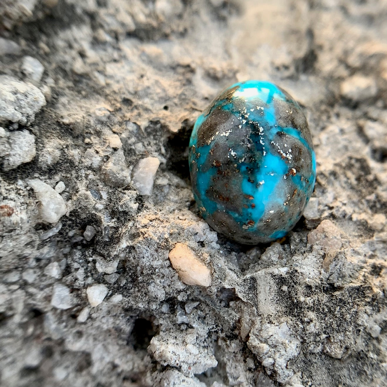 Natural Turquoise - 8.25 Carat/9.15 Ratti