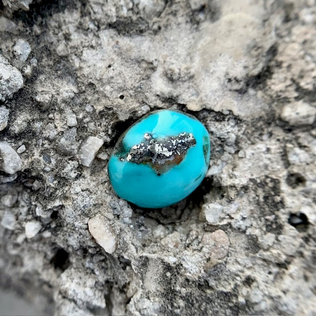 Natural Turquoise - 4.85 Carat/5.38 Ratti