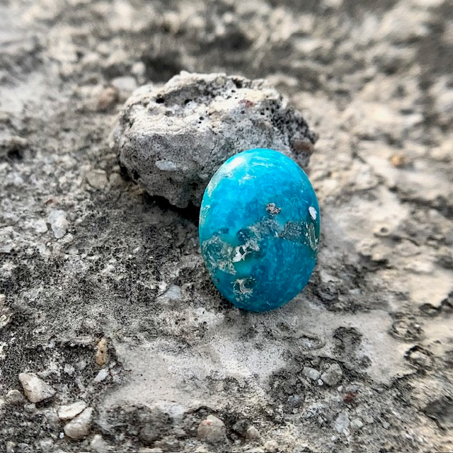 Natural Turquoise - 5.70 Carat/6.33 Ratti