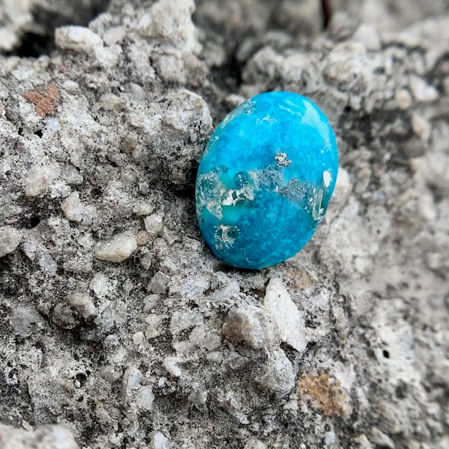 Natural Turquoise - 5.70 Carat/6.33 Ratti