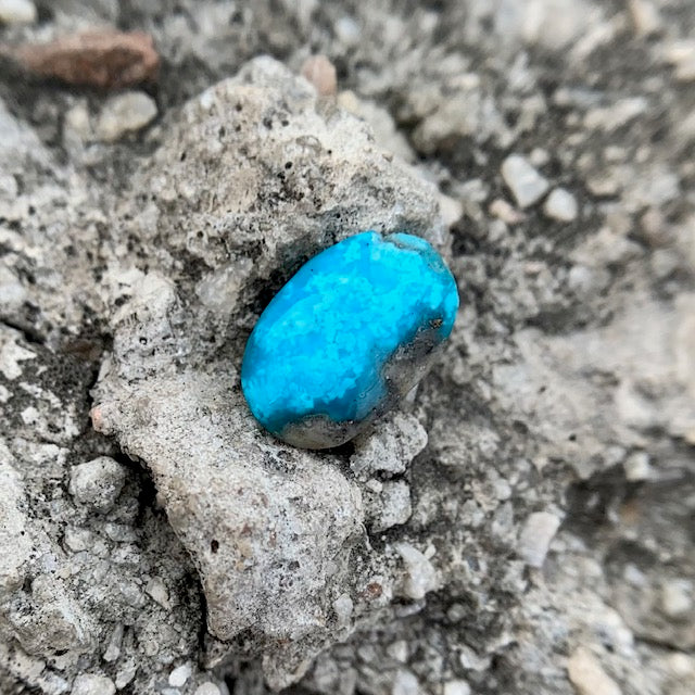 Natural Turquoise - 5.60 Carat/6.21 Ratti