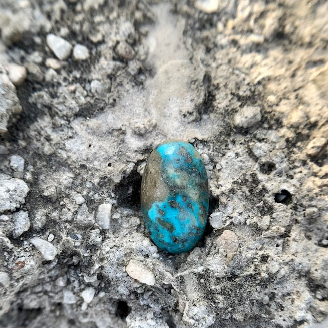 Natural Turquoise - 4.95 Carat/5.50 Ratti