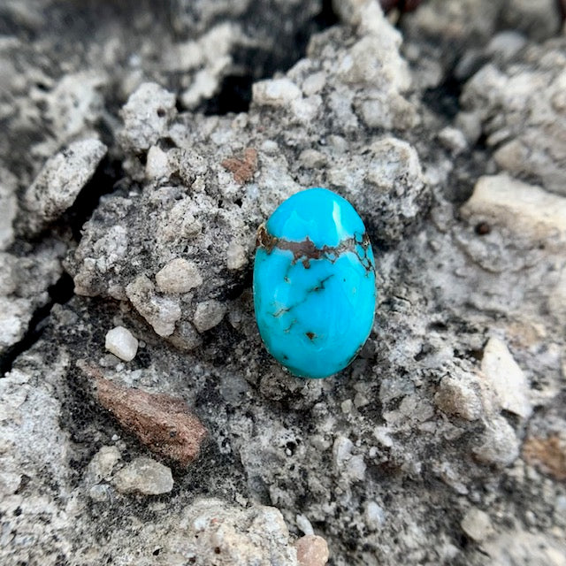 Natural Turquoise - 5.25 Carat/5.83 Ratti