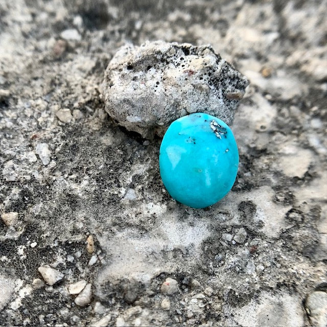 Natural Turquoise - 3.35 Carat/3.72 Ratti