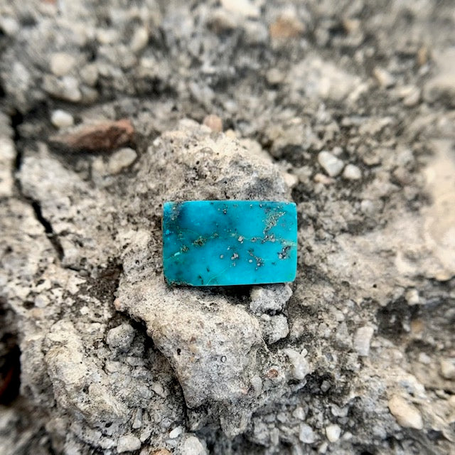 Natural Turquoise - 6.40 Carat/7.10 Ratti