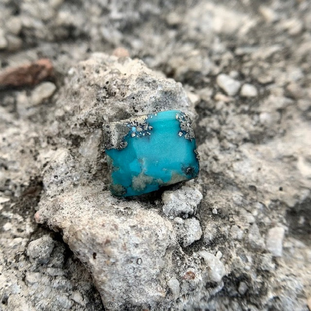 Natural Turquoise - 5.75 Carat/6.38 Ratti