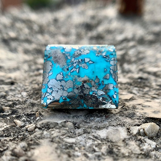 Natural Turquoise - 35.40 Carat/39.29 Ratti