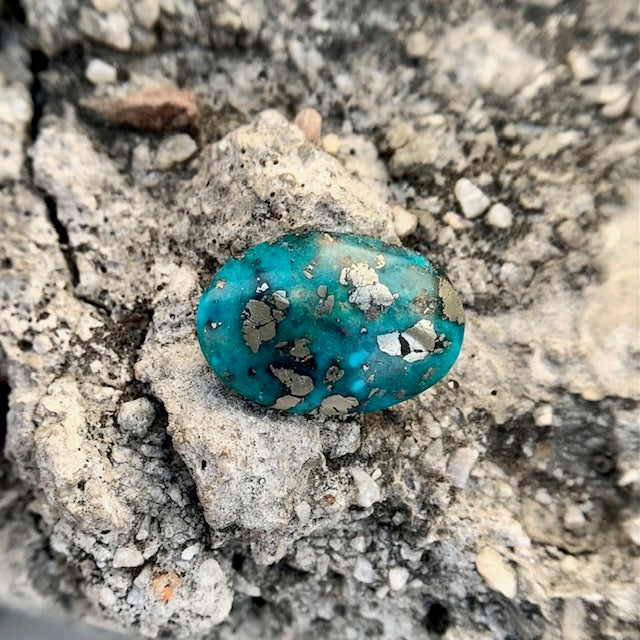 Natural Turquoise - 17.30 Carat/19.20 Ratti