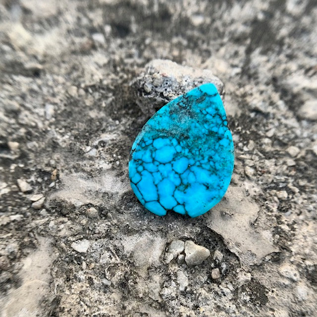 Natural Turquoise - 14.20 Carat/15.76 Ratti