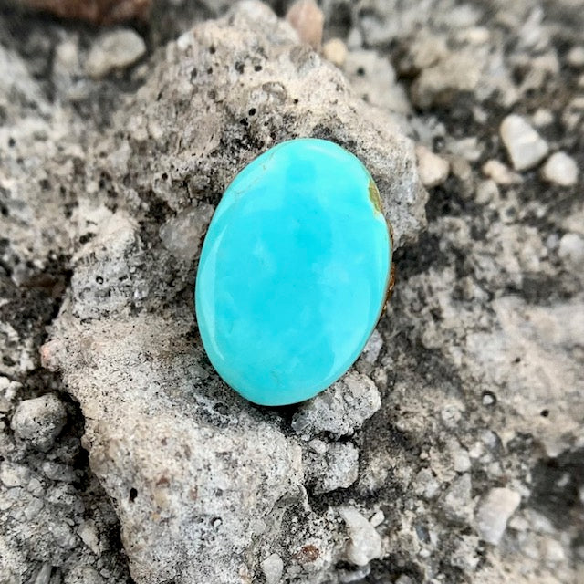 Natürlicher Türkis - 5,55 Karat/6,16 Ratti 