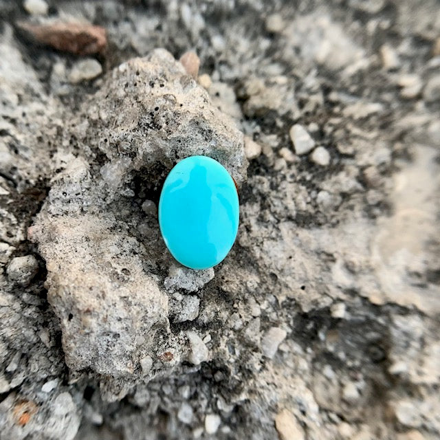 Natural Turquoise - 2.35 Carat/2.60 Ratti