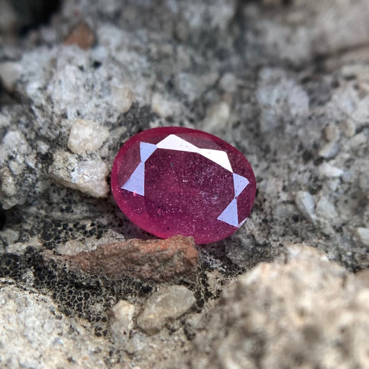 Natural Ruby - 2.45 Carats/2.72 Ratti