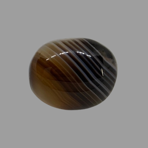 Natural Black Agate- 10.56 Carat