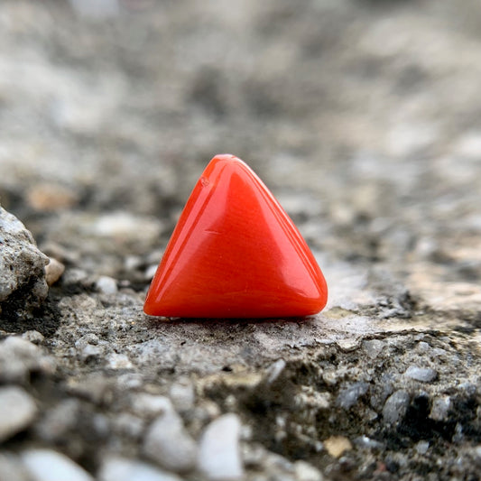 Natural Red Coral - 4.40 Carat/4.90 Ratti