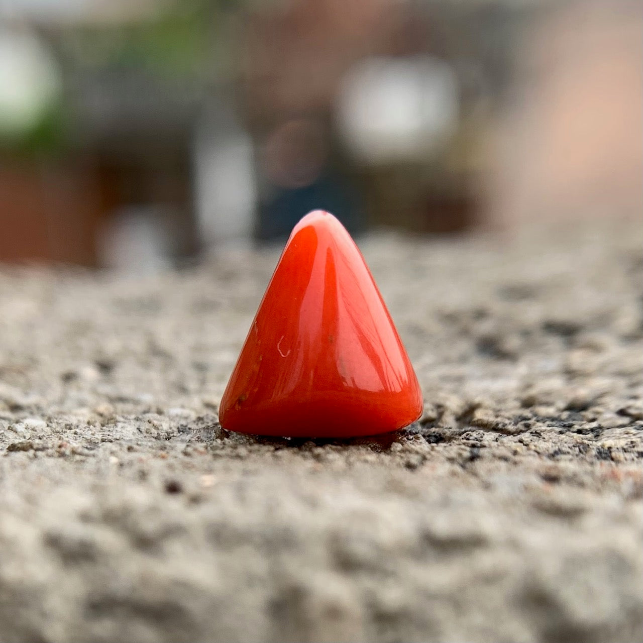 Natural Red Coral - 4.20 Carat/4.66 Ratti