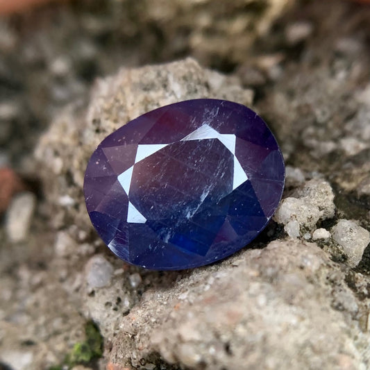 Natural Blue Sapphire - 10.80 Carats/12.00 Ratti