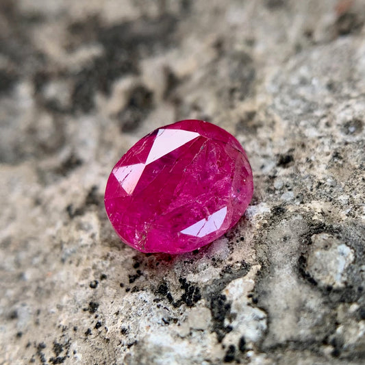 Natural Ruby - 3.45 Carats/3.83 Ratti