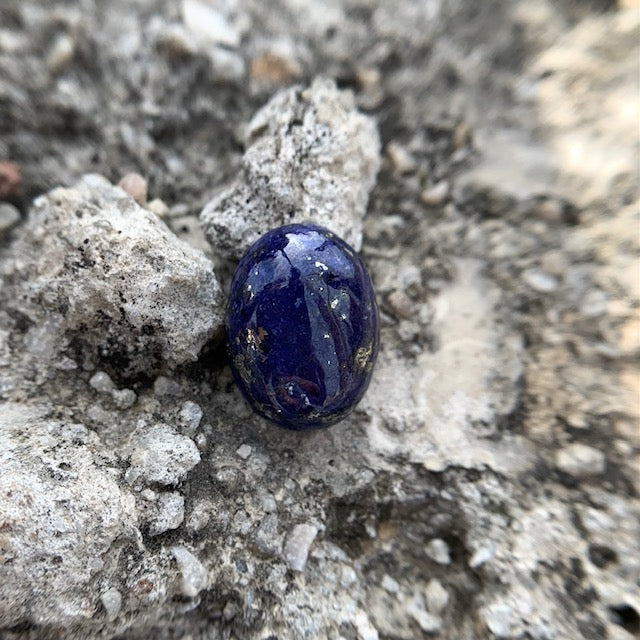 Natürlicher Lapislazuli – 8,65 Karat/9,60 Ratti