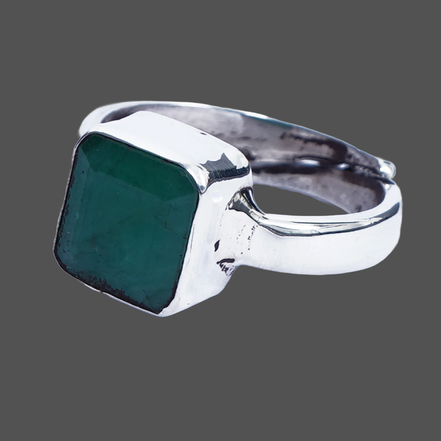 Natural Emerald Ring- 5 Carat/5.55 Ratti