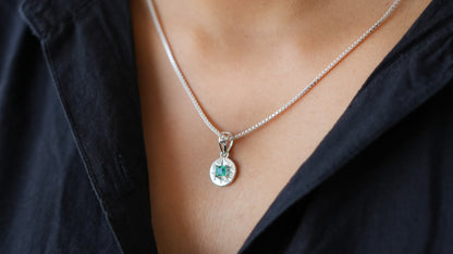 Star Emerald Pendant - 1.20 Carat