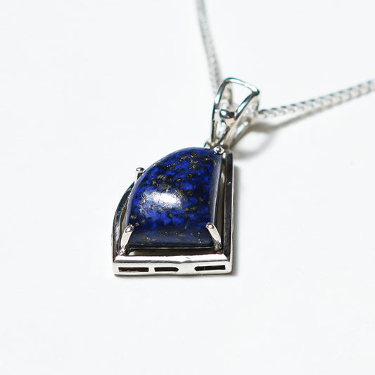 Lapis Lazuli Silver Pendant