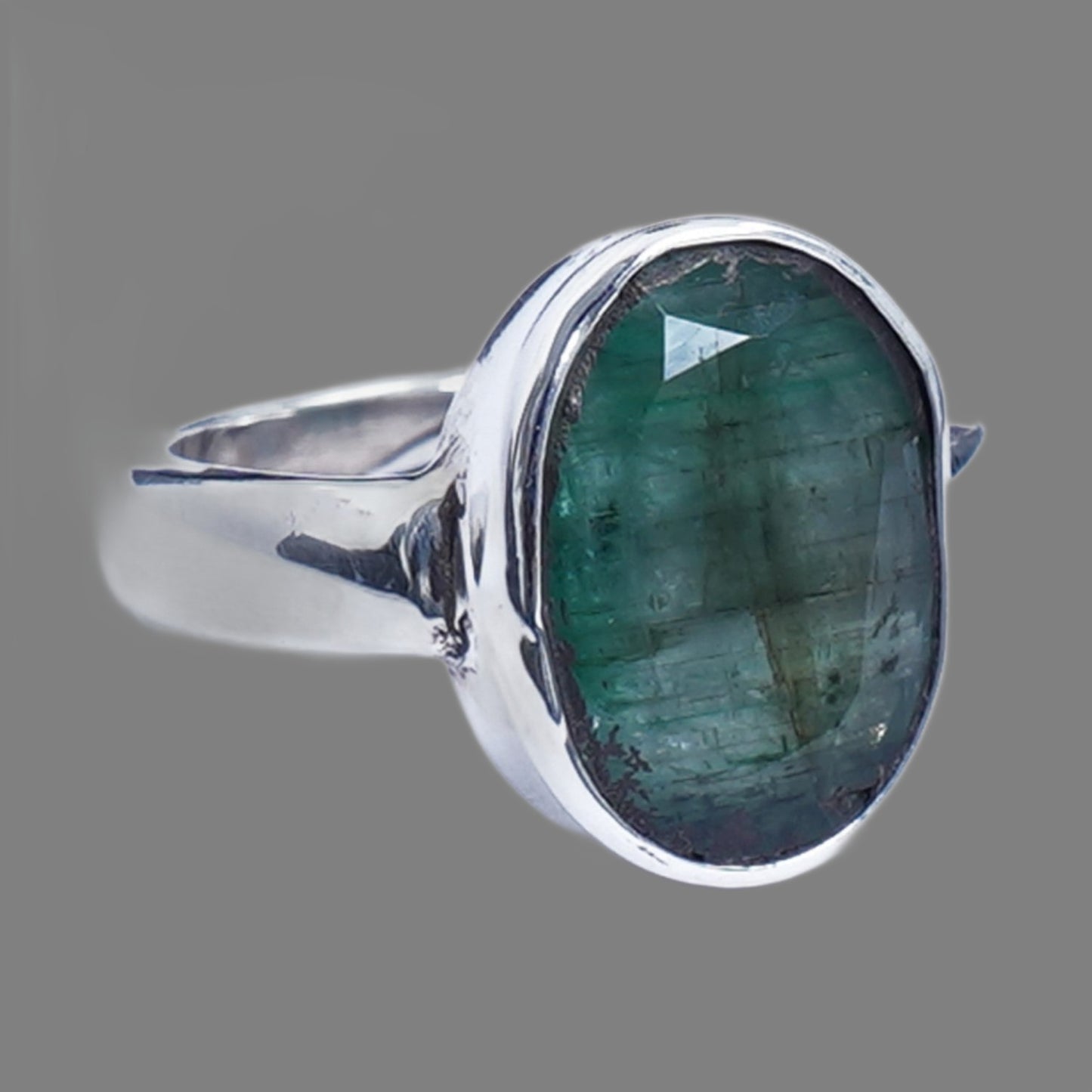 Natural Emerald Ring- 5.45 Carat/6.05 Ratti