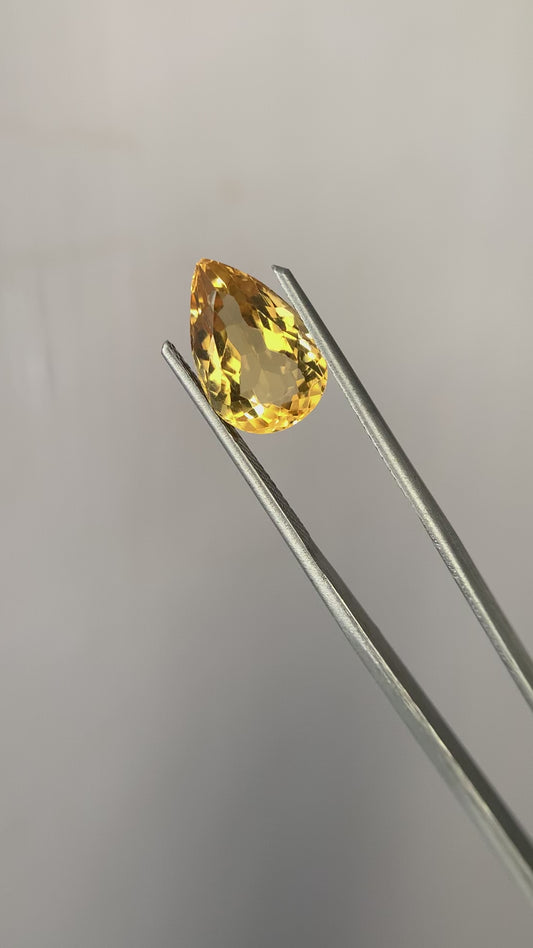 Natürlicher Citrin - 4,35 Karat/4,83 Ratti