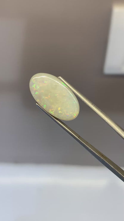 Natürlicher Feueropal - 4,00 Karat/4,44 Ratti