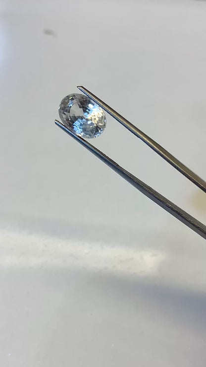 Natural White Zircon - 7 carats